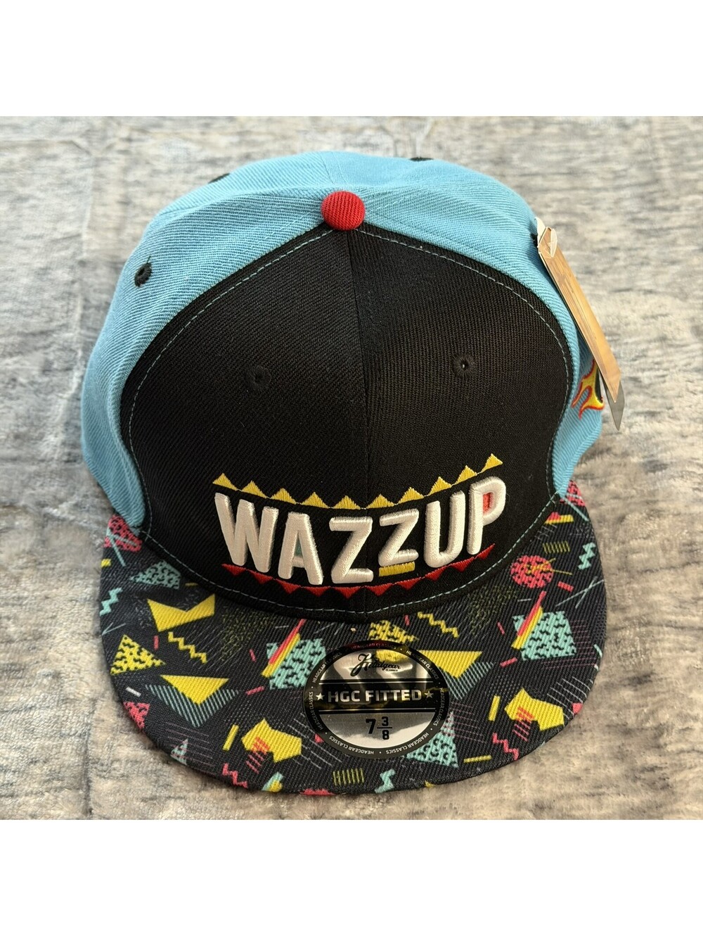 Martin TV Show Wazzup Headgear Classics Fitted Hat Cap 7 3/8 NWT 90s Sitcom
